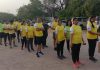 रनिंग फेस्टिवल की दूसरी सामूहिक दौड़ में 538 धावक दौड़े