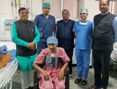 गरीब रोगी को चार हार्ट सर्जरी से मिला जीवनदान
