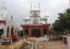 मिट्टी धसने से चंबल किनारे श्री चांदमारी बालाजी मंदिर को खतरा