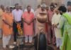 केंद्रीय जल शक्ति मंत्री गजेंद्र सिंह का कनवाडी गांव में दौरा