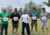 भारत की पहली बेयर फुट मैराथन में दौड़े कोटा के 5 धावक