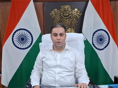 पीयूष समारिया ने कोटा कलक्टर का कार्यभार संभाला