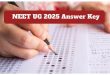नीट-यूजी 2025 की Answer Key जारी, 5 जून तक आपत्तियां