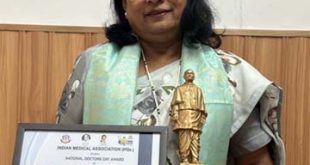 डॉ.मीनाक्षी शारदा आईएमए द्वारा ‘नेशनल एकेडमिक अवार्ड’ से सम्मानित