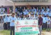 सरकारी स्कूल खारपा कलां में ’एक पेड़ मां के नाम’ योजना में तीन दर्जन पौधे लगाये