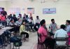 कोटा यूनिवर्सिटी के वाणिज्य एवं प्रबंधन विभाग में ग्रुप डिस्कशन