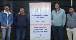 कोटा के युवा इनोवेटर आर्यन सिंह के सेटअप को मिली राष्ट्रीय पहचान