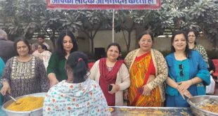 स्काई पार्क हाउसिंग सोसायटी ने सुभाष नगर में किया विशाल भंडारा