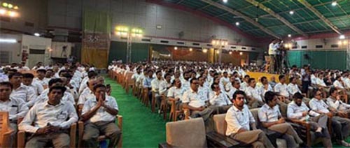 सेवा कार्य एवं भजन संध्या से मनाया एलन स्थापना दिवस